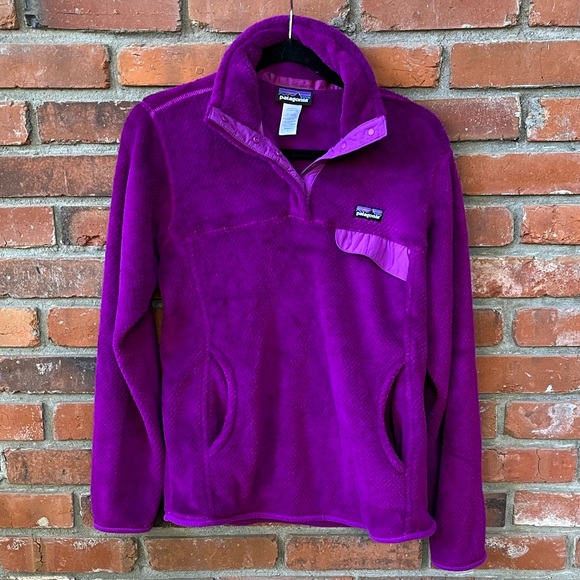 Patagonia Women's Vibrant Purple Fleece Jacket - Picture 5 of 6